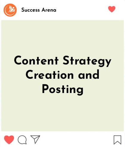 content strategy creation and posting